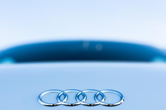 Audi servisas. Audi logotipas